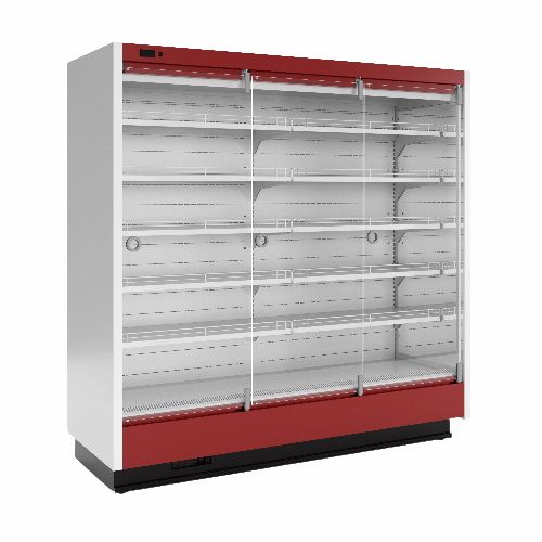 Холодильная горка гастрономическая с выносным агрегатом МариХолодМаш София 195/71 ВХСнп-1,875 (комплект стеклянных дверей) от интернет-магазина Climateon